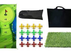 Cupón descuento oferta Set de minigolf para interiores o exteriores: 3 piezas / L