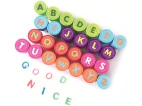 Cupón descuento oferta Sellos educativos con números y letras para niños: 2 sets