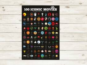 Cupón descuento oferta Póster del top 100 de películas icónicas : 1