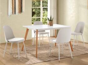 Cupón descuento oferta Set de 4 sillas de comedor Kana de Somos Venta Online: Mostaza