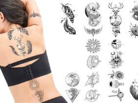 Cupón descuento oferta Calcomanías de tatuajes: 4 sets / Modelo 195