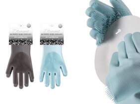 Cupón descuento oferta Guantes de silicona multiusos para fregar: 1 par