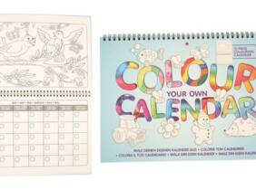 Cupón descuento oferta Calendario para colorear: 2