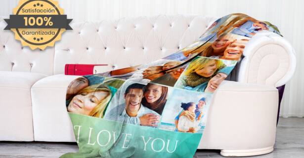 Manta con imagen personalizable con Printerpix