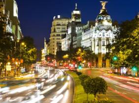 Ruta nocturna por Madrid