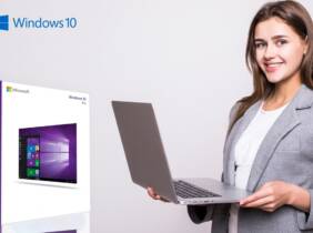 Windows 10 Pro con clase de inglés