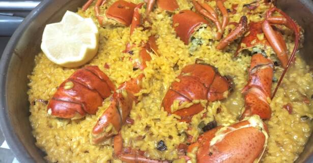 Menú de arroz con bogavante para 2 personas en Casa Miguel