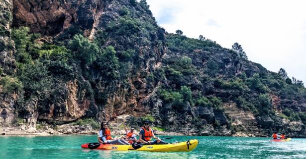 Alquiler de kayak o paddle surf con tentempié y fotos en Ribesalbes