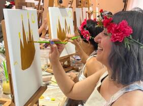 Hasta 32% de dto. en Fiesta de pintura en Fridas Studio