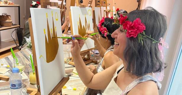 Hasta 32% de dto. en Fiesta de pintura en Fridas Studio