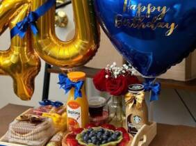 Desayuno personalizado para celebraciones de Dulce Espacio