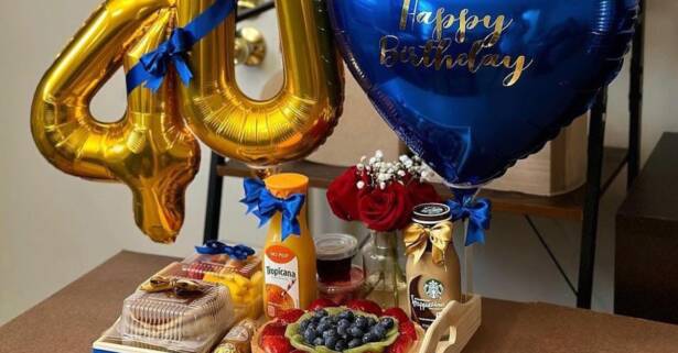 Desayuno personalizado para celebraciones de Dulce Espacio