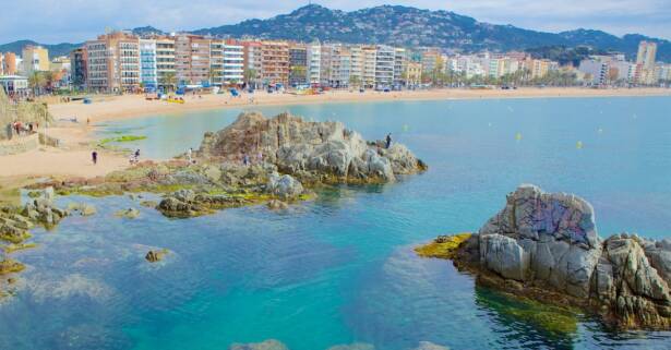 Lloret de Mar: apartamento con vistas al mar para 4 personas