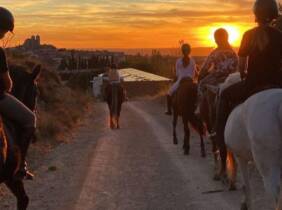 Paseo a caballo para 2 o 4 personas en Hípica Los Jarales