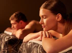 Ritual Shiatsu en pareja con aromaterapia y té en DateSalud Las Palmas