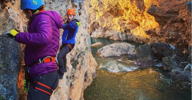 Vía ferrata para 2 personas con La Aventura De Cabrejas