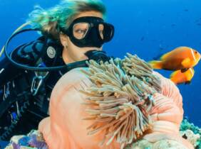 Bautismo de buceo desde embarcación