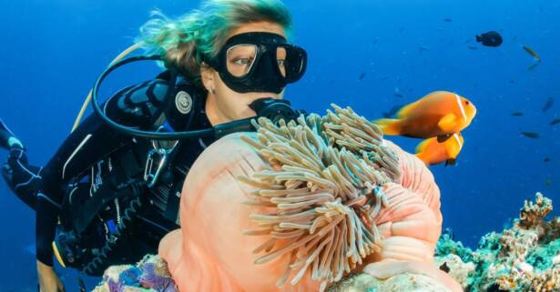 Bautismo de buceo desde embarcación