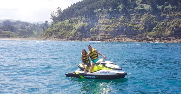 Excursión en moto de agua