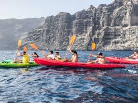 Excursión en kayak con snorkel