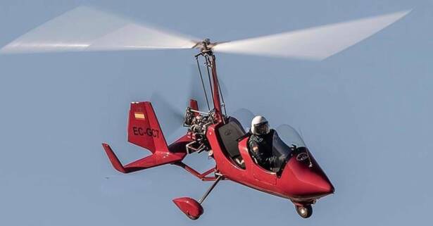 De Madrid al cielo ¡o desde el cielo! Sobrevuela la ciudad en autogiro