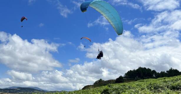 Vuelo biplaza en parapente para una o dos personas en Asturias