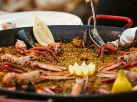 Menú paella para 2 personas con opción a una botella de Cava