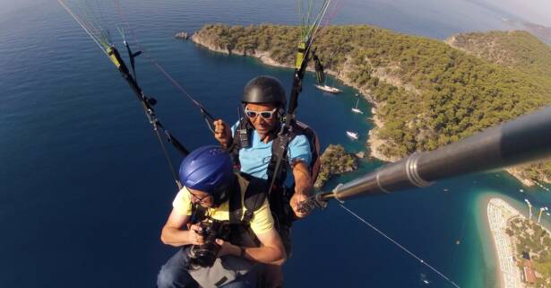 Vuelo biplaza en parapente para 1 o 2 personas sobre los Algodonales