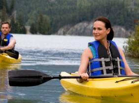 1 hora de kayak para un niño o un adulto a partir de 7