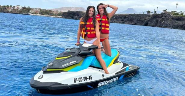 Excursión en moto de agua para 1 o 2 con Tenerife World Of Watersports