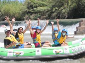 Rafting por el Segura con Disfruta Aventura