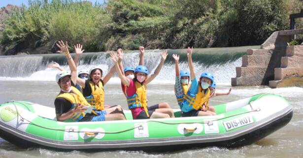 Rafting por el Segura con Disfruta Aventura