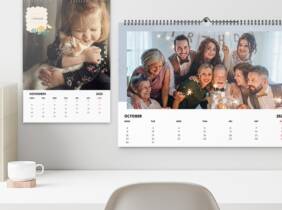 Fotocalendario personalizable con Photo Gifts