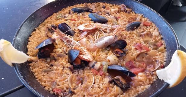 ♨ Menú de paella para 2 o 4 personas en Restaurante Sapore di Mare