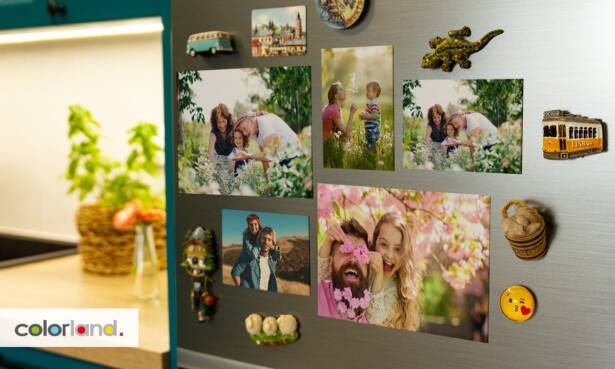 Set de imanes con foto personalizable con Colorland