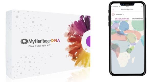 Kit de pruebas de ADN de MyHeritage DNA