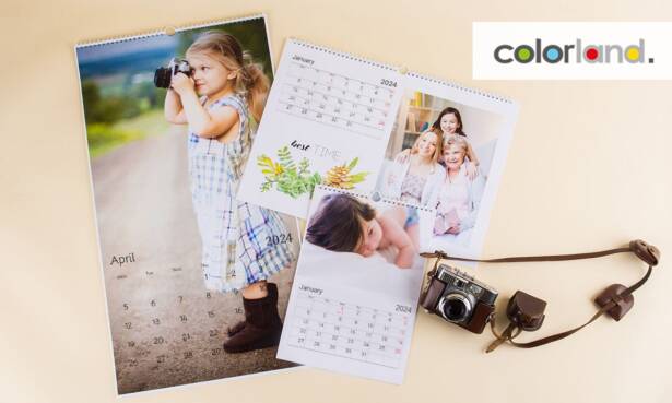 Fotocalendario personalizable con Colorland