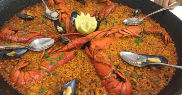 Menú de arroz en Restaurante Albufera