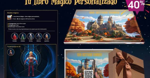 ¡Protagoniza tu propia historia! Sé el héroe de tu libro con 3D