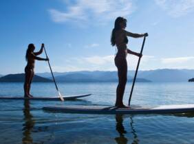 Diversión acuática con 1 h de paddle surf con Motos de Agua Poniente