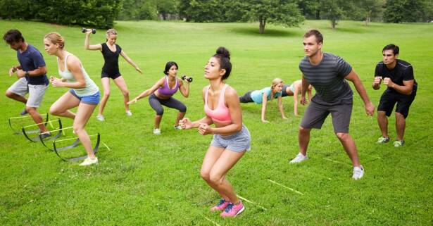 Entrenamiento funcional exterior