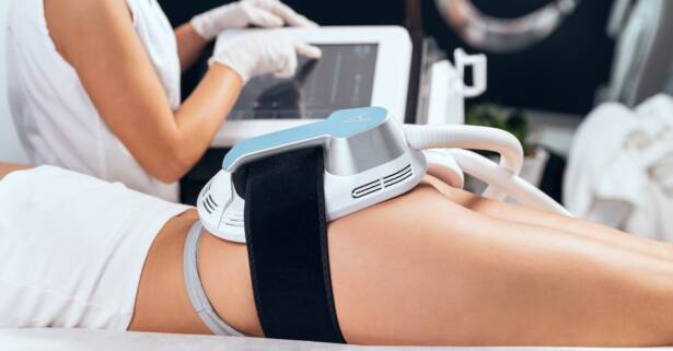 Cuerpo tonificado con Body Sculpt o electrolipólisis efecto push-up