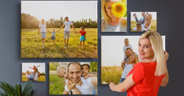 Fotolienzo personalizable en varios tamaños