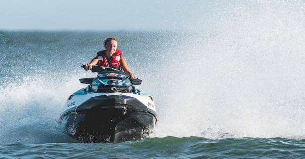 Ruta en moto de agua de 30 o 60 min para 1 o 2 personas