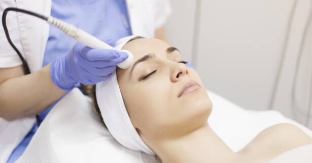 Limpieza facial y radiofrecuencia