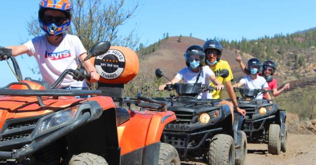 Ruta en quad de 4 horas con Quad Squad Tenerife