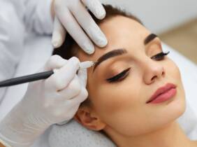 Microblading de cejas con técnica pelo a pelo en Estética 360